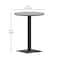 Flash Furniture Gray/Gray 24 Inch Round Outdoor Patio Table SB-TB106-GRY-GG - alternate 8
